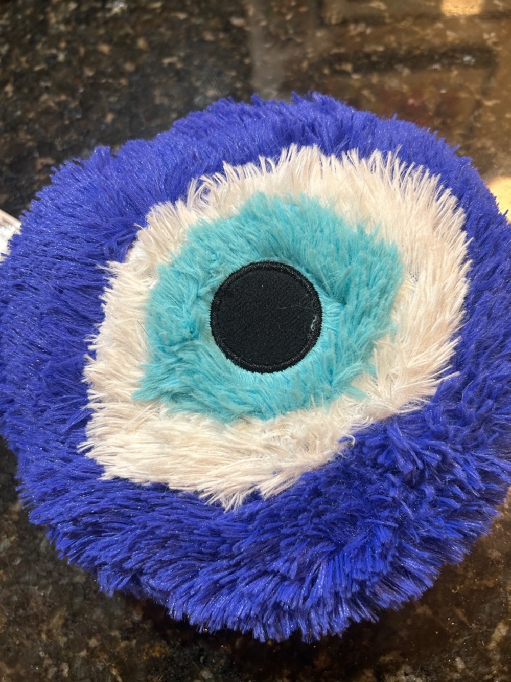 Warmies Evil Eye Decorative Pillow - Blue & Teal